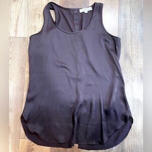 Brown Silky Tank